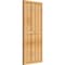 Ekena Millwork Framed Board-n-Batten Shutters, Rough Sawn Western Red Cedar, 26 7/8W x 61H, PR RBF06S26X061RWR - alternate 2